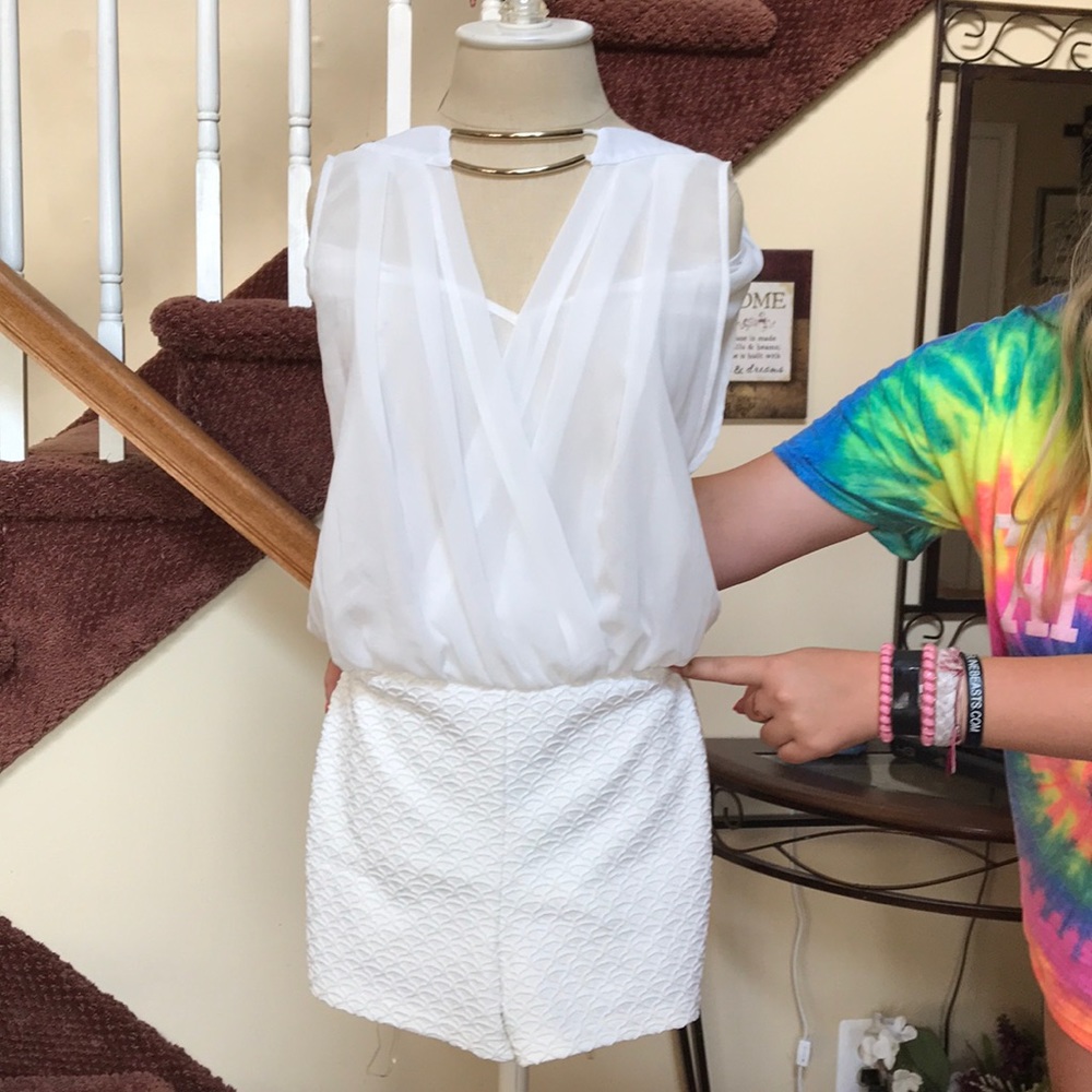 White romper